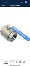 4" 4 in NPT Threaded Full Port Ball Valve Stainless Steel SS 316