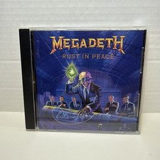 Megadeth Rust in Peace CD Heavy Metal Album 1...