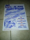 1994 Hasbro Gi Joe Invades Intrepid Original Flyer NM