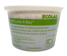 Ecolab Solid Lime-A-Way Tub 1.33lbs Lime Scale Remover-Rust/Iron Exp. 8/2025