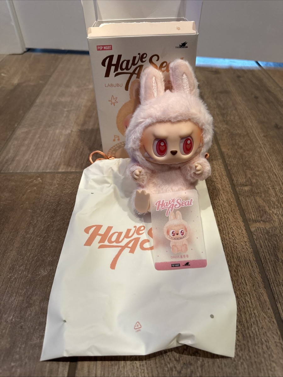 【新品未使用正規品】POP MART LABUBU DADA Dada 100% Authentic From Pop Mart Labubu Have A Seat! Sealed