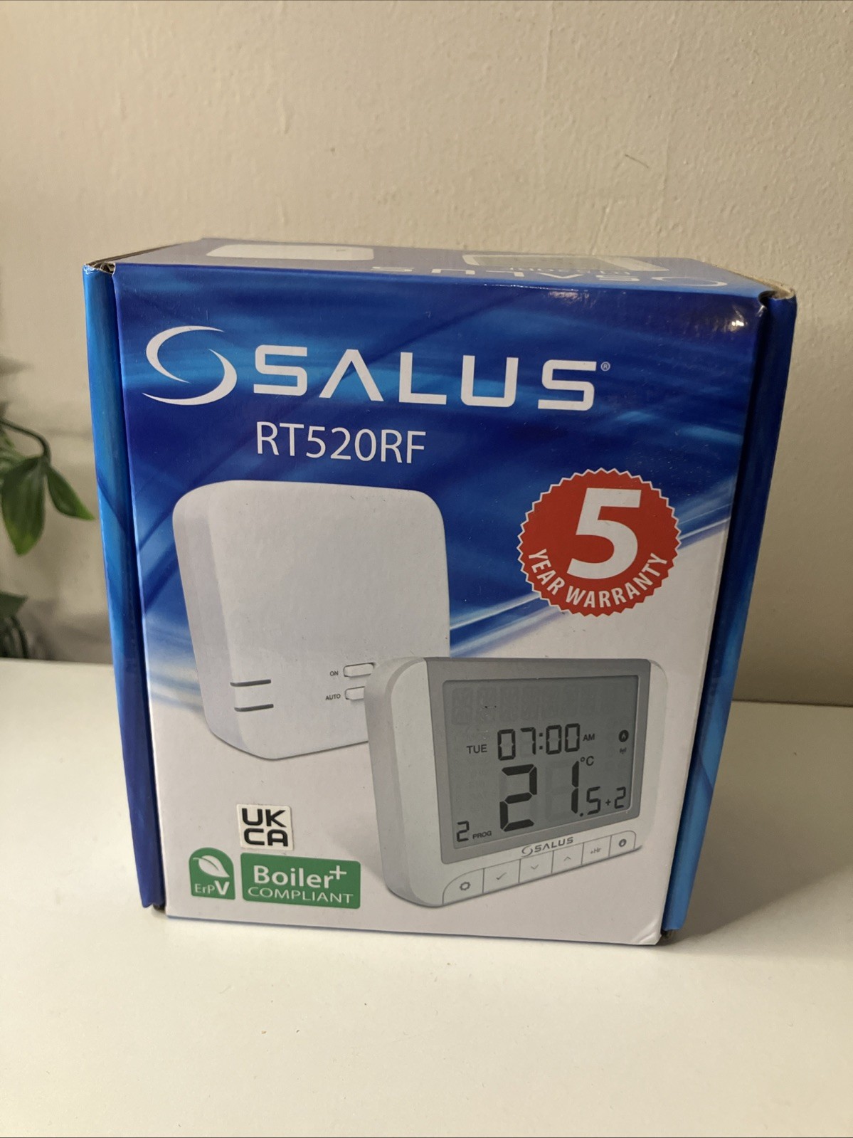 Salus RT520RF Boiler Plus Compliant Wireless Programmable Thermostat OpenTherm