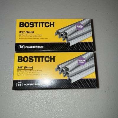 Stanley  Bostitch B8  PowercrownTM Staples STAPLES,B8 POWER CROWN,CE Lot Of 2