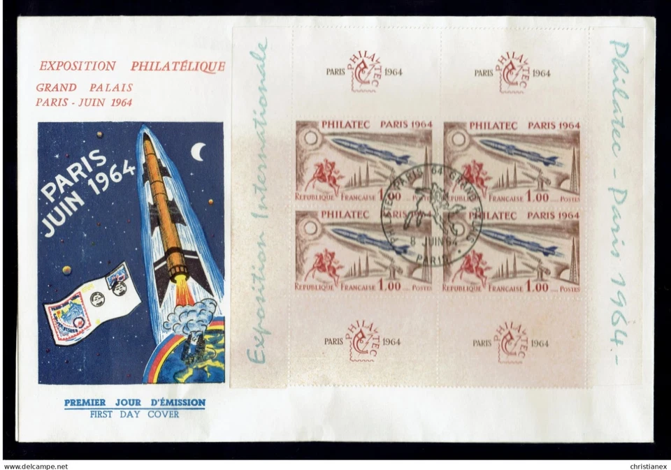 1964 - 43 Enveloppes 1er jour FDC - Année Complète (avec les A) et les blocs +++ - Photo 2/4