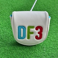 Lab DF3 Golf Putter Cover White Magnetic Closure