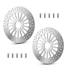2PCS 11.8" Front Brake Rotors with Bolts for Harley Davidson Touring 08-13  ...
