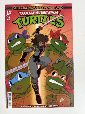 TMNT Saturday Morning Adventures #25 Cover B 2025 Brand New IDW