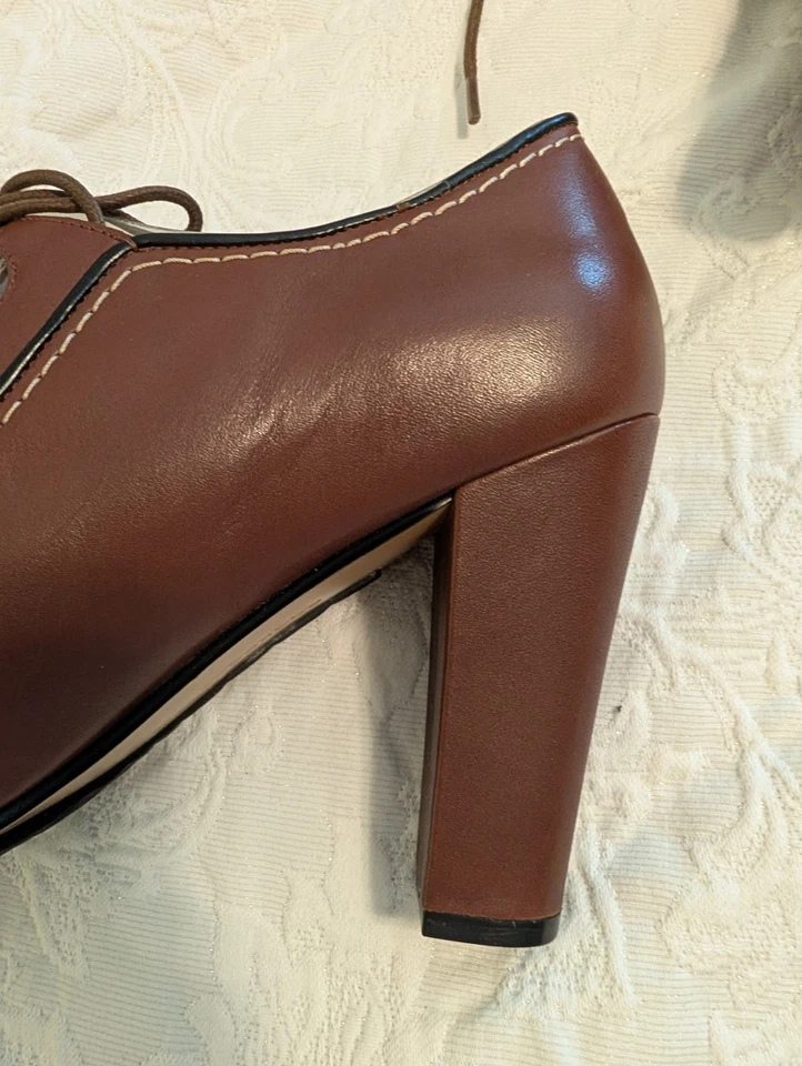 Rockport Jalicia Ghillie Cuero Marrón Con Cordones Nuevo en Caja 8 38.5 Foto 3 de 4