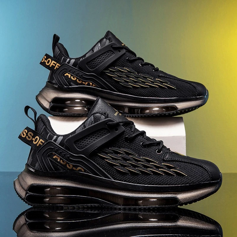 Men's Sneakers Outdoor Athletic Casual Sports Running Tennis Non-slip Breathable - Image 4 of 4