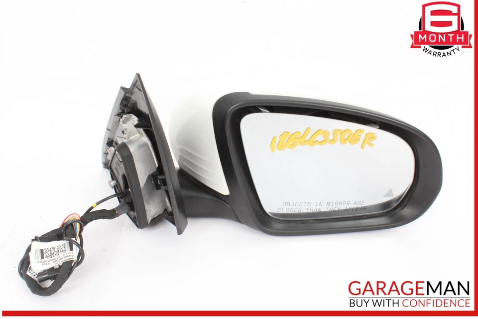 Espelho retrovisor 18-20 Mercedes X253 GLC350e dianteiro direito porta lateral do passageiro fabricante de equipamento original - Imagem 2 de 4