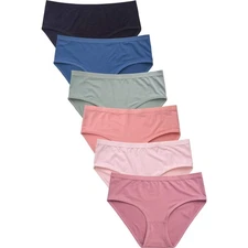 PACK OF 6 MAMIA WOMEN'S SOLID BIKINI PANTY (LP7455PKE)