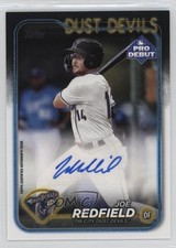 2024 Topps Pro Debut Auto Joe Redfield #PD-5 Auto 4p4