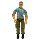 Vintage GI Joe Chuckles 3.75" Action Figure 1987 Hasbro Used