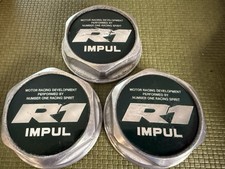 Jdm Impul R1 Wheel Center Caps Genuine Set 4 Motor Racing Development Oem Jdm Impul R1 Wheel Center Caps Genuine Set 4 Motor Racing Development Oem