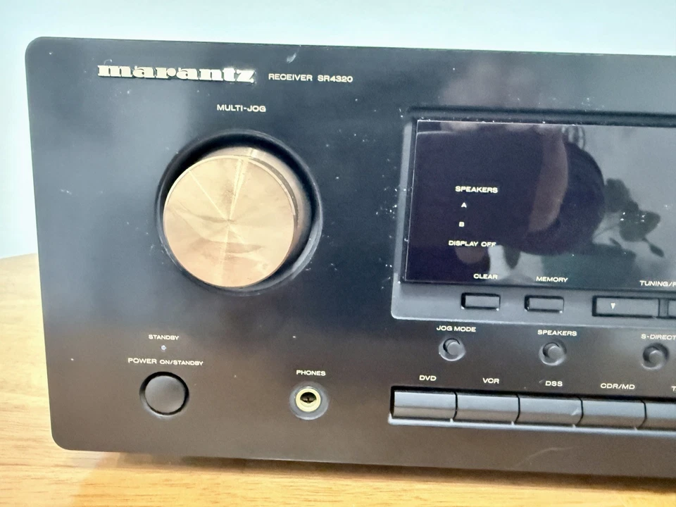 Marantz SR4320 Stereo Receiver Original Remote and Manual Bundle- Working - Image 2 of 4