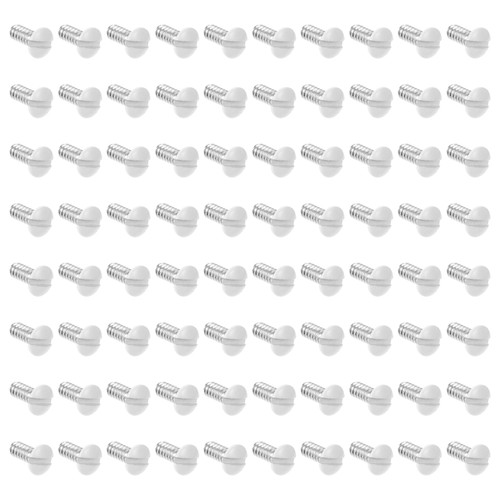 200 Pcs White Wall Plate Screws Thread Switch Covers Screws Outlet Parts - 第 8/12 張圖片