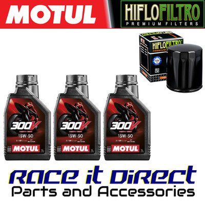 Öl & Filter für Harley FXDLI Dyna Low Rider EFI 2004-2006 MOTUL 300V & HF