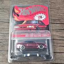 Hot Wheels Mustang Cobra R – 1993 – 1:64 Red Line Club Diecast Car – Red
