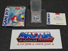 Gameboy THE LITTLE MERMAID Complete CIB Box Nintendo Game Boy DMG Disney Rare