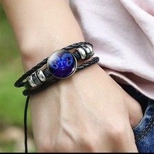 12 Zodiac Constellation Bracelet Luminous Bra...