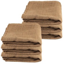 HOIGON 6 Pack 40 x 24 Inch Large Burlap Bags, Potato Sack Race Bags, Burlap S...