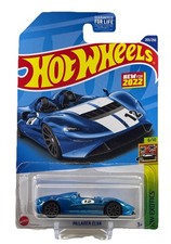 2022 Hot Wheels McLaren Elva Blue HW Exotics 6/10 203/250 First Release