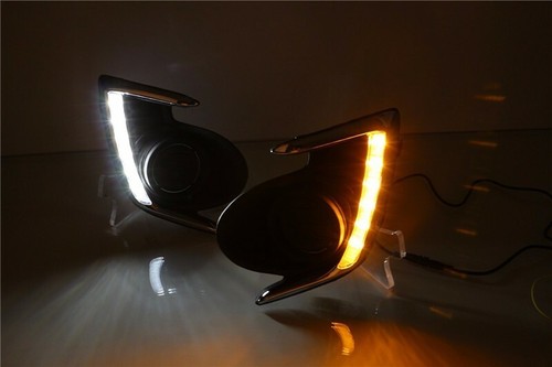 For Mitsubishi Attrage/Mirage G4 2012-2019 US DRL LED Daytime Running Fog Light - Bild 7 von 9