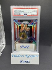 2023 Prizm Sensational Signatures RC RED NOAH CLOWNEY #86/99~PSA 10-NETS