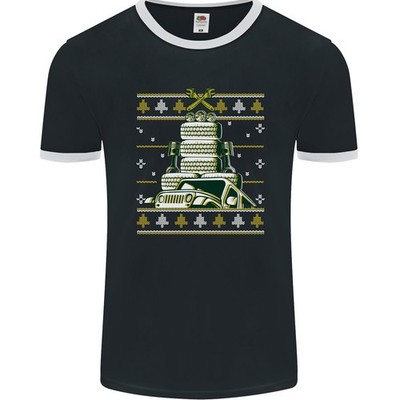 4X4 Off-Roading Weihnachtsbaum Lustig Weihnachten Herren Ringer Fotl