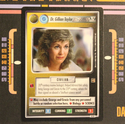 Star Trek CCG - The Motion Pictures - Dr. Gillian Taylor - 92R+ (NA)