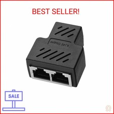 RJ45 Splitter Adapter 1 to 2 1 to 3 Ways CAT 7 6 5 LAN Ethernet Cable Connector