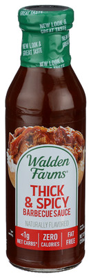 Walden Farms Sauce Bbq Cf Thick Spicy Pack Of 3