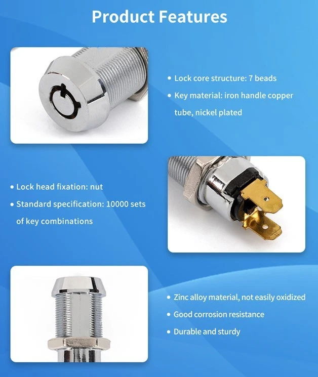 2 ВКЛ/ВЫКЛ переключатель электронный ключ переключатель замок ключ аналогичный съемный вкл или выкл - Изображение 3 из 4