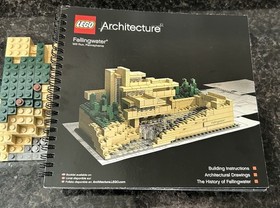 LEGO Architecture Fallingwater 21005 - with Instruction Manual - NOT Complete