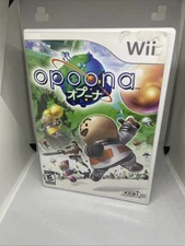 Nintendo Wii Opoona , 2008 Koei Game, Case, & Manual Used Tested & Working