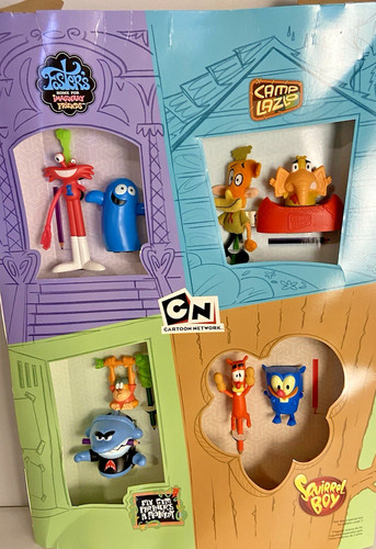 2007 Cartoon Network Collectible Happy Meal Toy Display