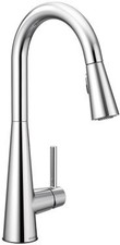 Moen 7864 Sleek 1.5 GPM 1 Hole Pull Down Kitchen Faucet - - Chrome