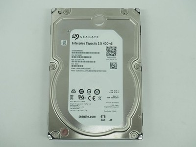 Seagate 6TB 3.5'' SAS Hard Drive HDD Tested, Wiped - ST6000NM0095