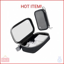 pack all Clear Electronic Organizer, TPU Cable Organizer Bag, Compact Cord Trave