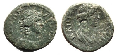 Lydia Apollonis AE15 Apollo and Senate