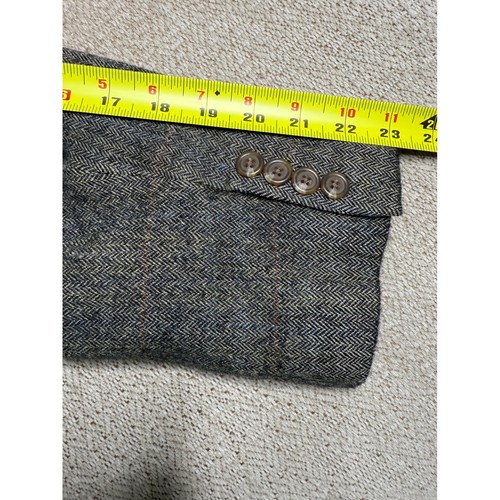 Lauren Ralph Lauren Mens Wool Herringbone Blazer Sport Coat Jacket 46R - Picture 13 of 13