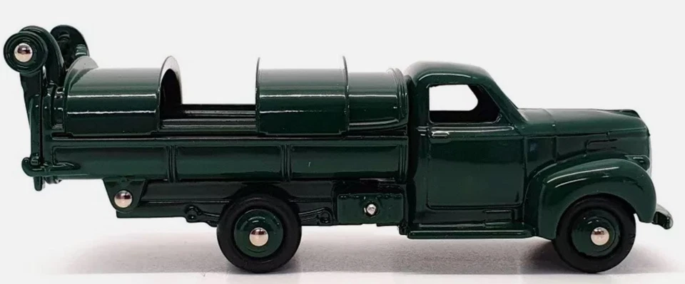 DINKY TOYS - STUDEBAKER camion dei rifiuti verde - Edizione Atlas - 1/43 - DI... - Immagine 4 di 4
