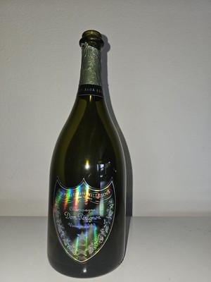EmptyDom Perignon Lady Gaga Vintage 2010 Brut 750ml Limited Edition Empty Bottle