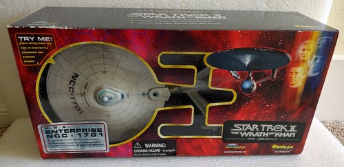 ART ASYLUM DIAMOND SELECT STAR TREK II 2 USS ENTERPRISE NCC-1701 WRATH OF KHAN