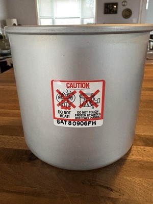 Cuisipro Donvier 1-Quart Ice Cream Maker Chillfast Cylinder - Replacement Part