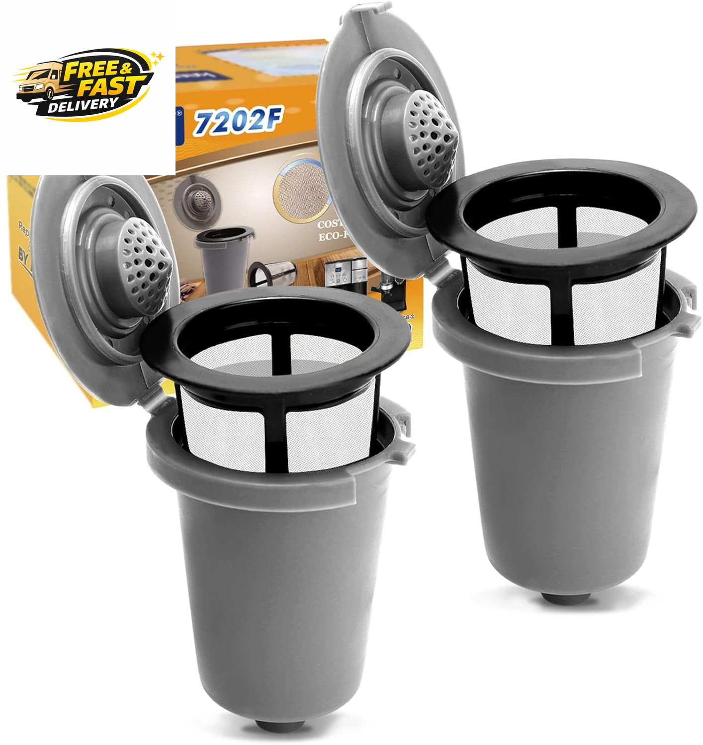 Cup For Cuisinart Coffee Maker Filter Replacement Parts, Re
