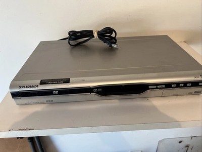 Sylvania DVD -RW/-R Player / Recorder (ZC320SL8) Silver Tested, NO