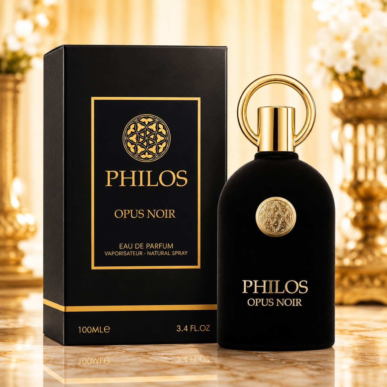 Philos Opus Noir Eau De Parfum 100ml EDP Perfume By Maison Alhambra