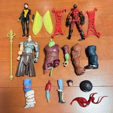 Marvel Legends Build Parts & Bonus Set, Odin, Lilith, Arse Major, Used