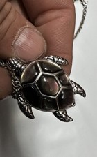 Pendant Necklace Turtle Sterling Silver 925